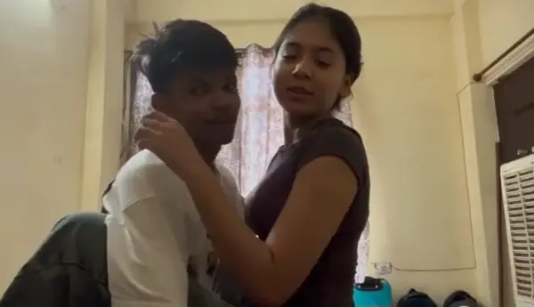 Slim Desi Gf Deepthroat Blowjob and FUcking College Students
