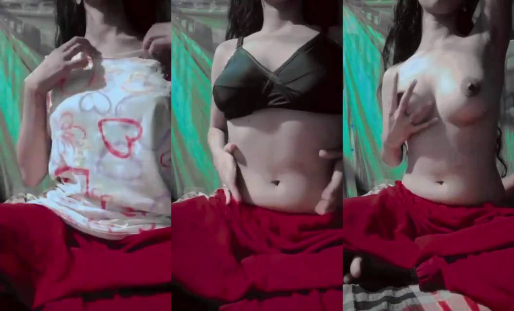Desi Indian Teen Showing Her Small Boobs on Camera Watch