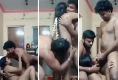Mallu bhabhi Threesome Sex karti hai 2 Mardon Ke Sath Watch