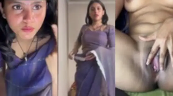 Cute Fit Young Girl Naked in Saree Watch